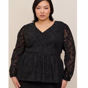 Torrid Peplum Blouse